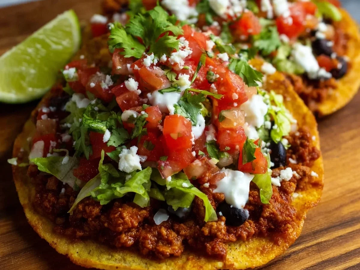 Low Calorie Tostadas: Quick, High Protein Meal - Image 2
