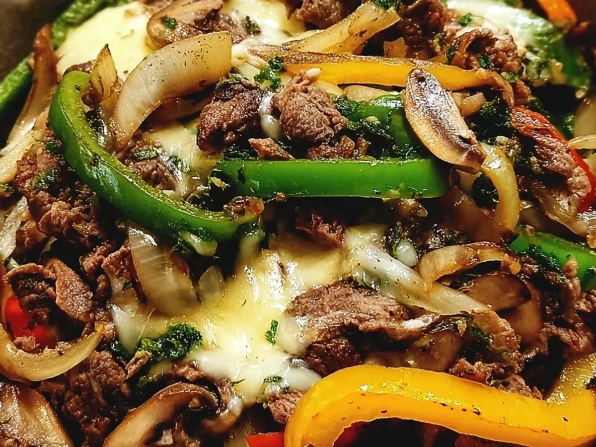Low Carb Philly Cheesesteak Bowls - 30 Minute Meal - Image 2