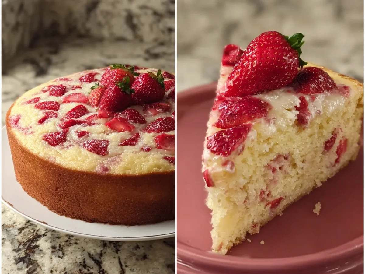 Low-Carb Strawberry Cake: Delicious & Easy Recipe - Image 1