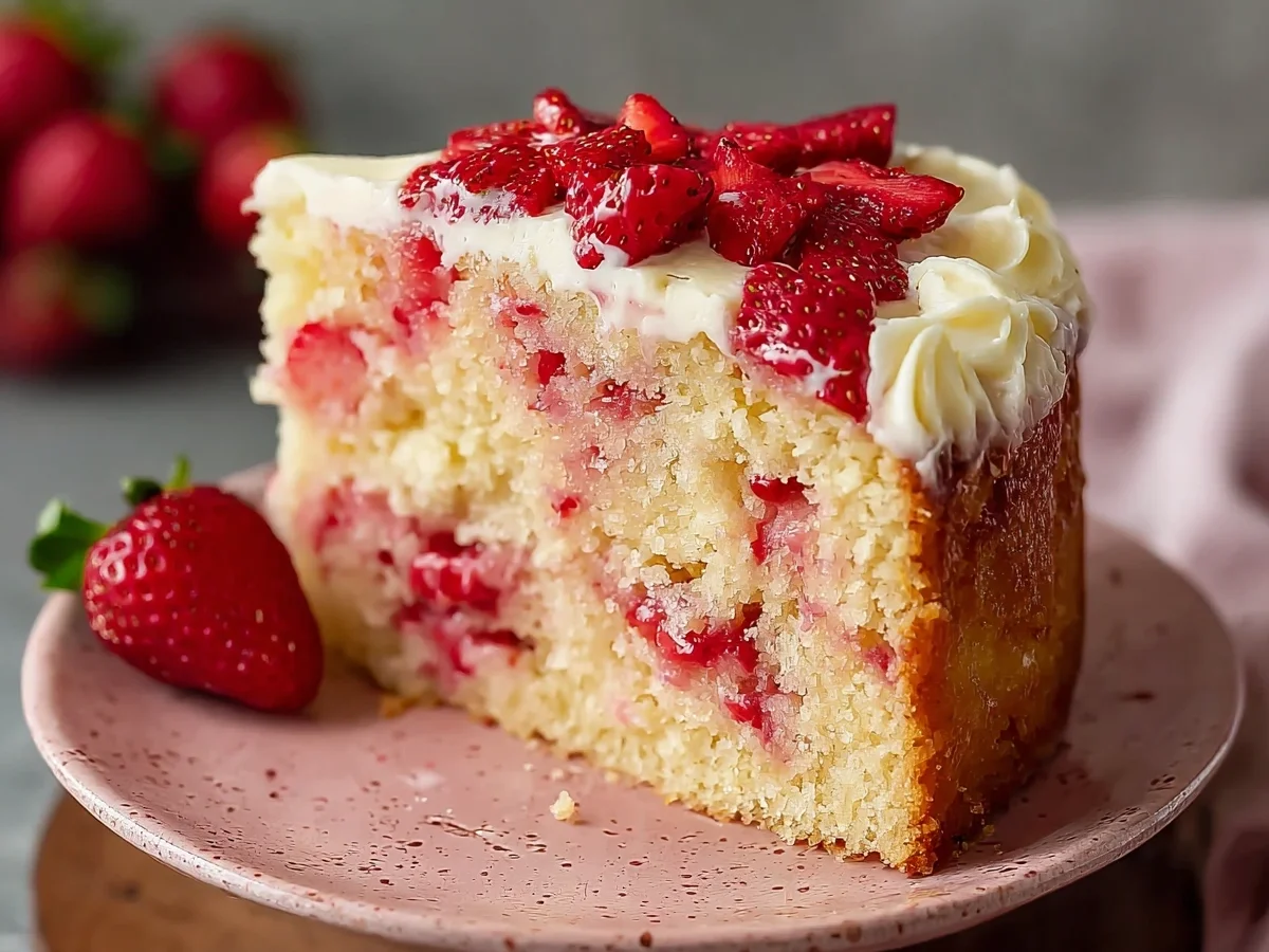 Low-Carb Strawberry Cake: Delicious & Easy Recipe - Image 2