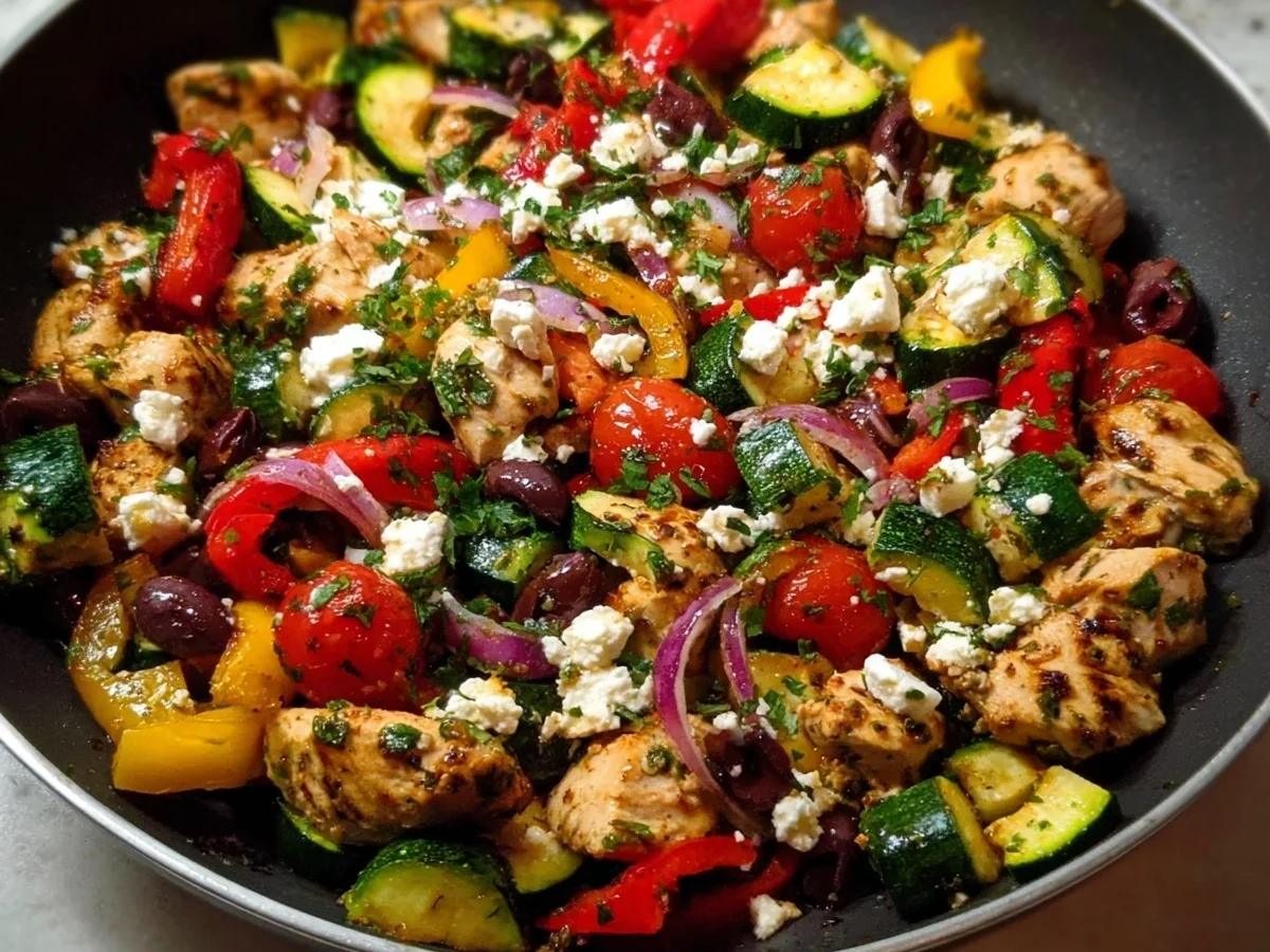 Mediterranean Chicken Stir-Fry: Quick 20-Minute Meal - Image 2