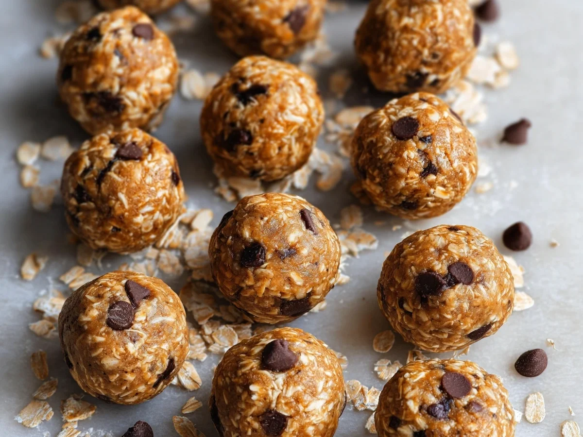 No-Bake Peanut Butter Energy Bites: 4-Ingredient Snack - Image 2