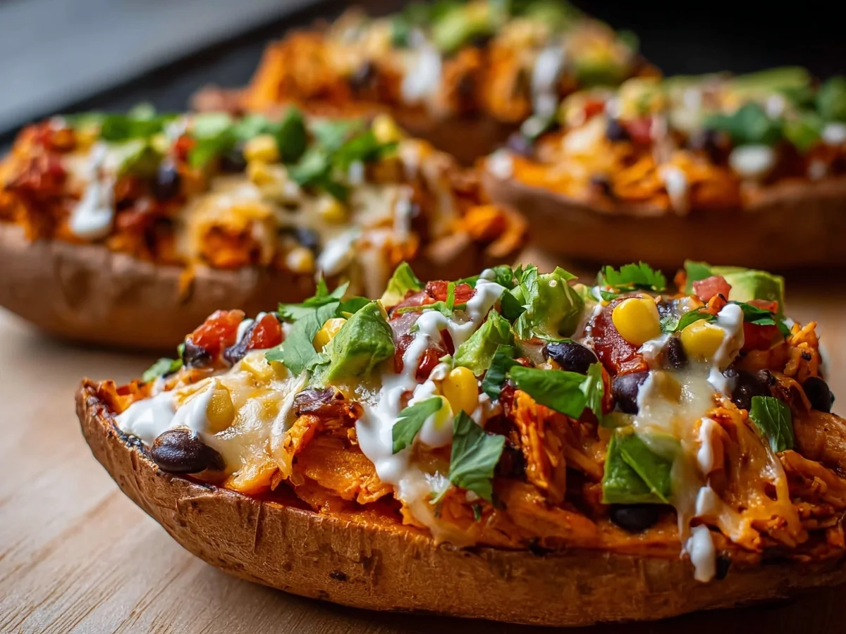Protein Loaded Sweet Potato Boats: High-Protein Meal - Image 2