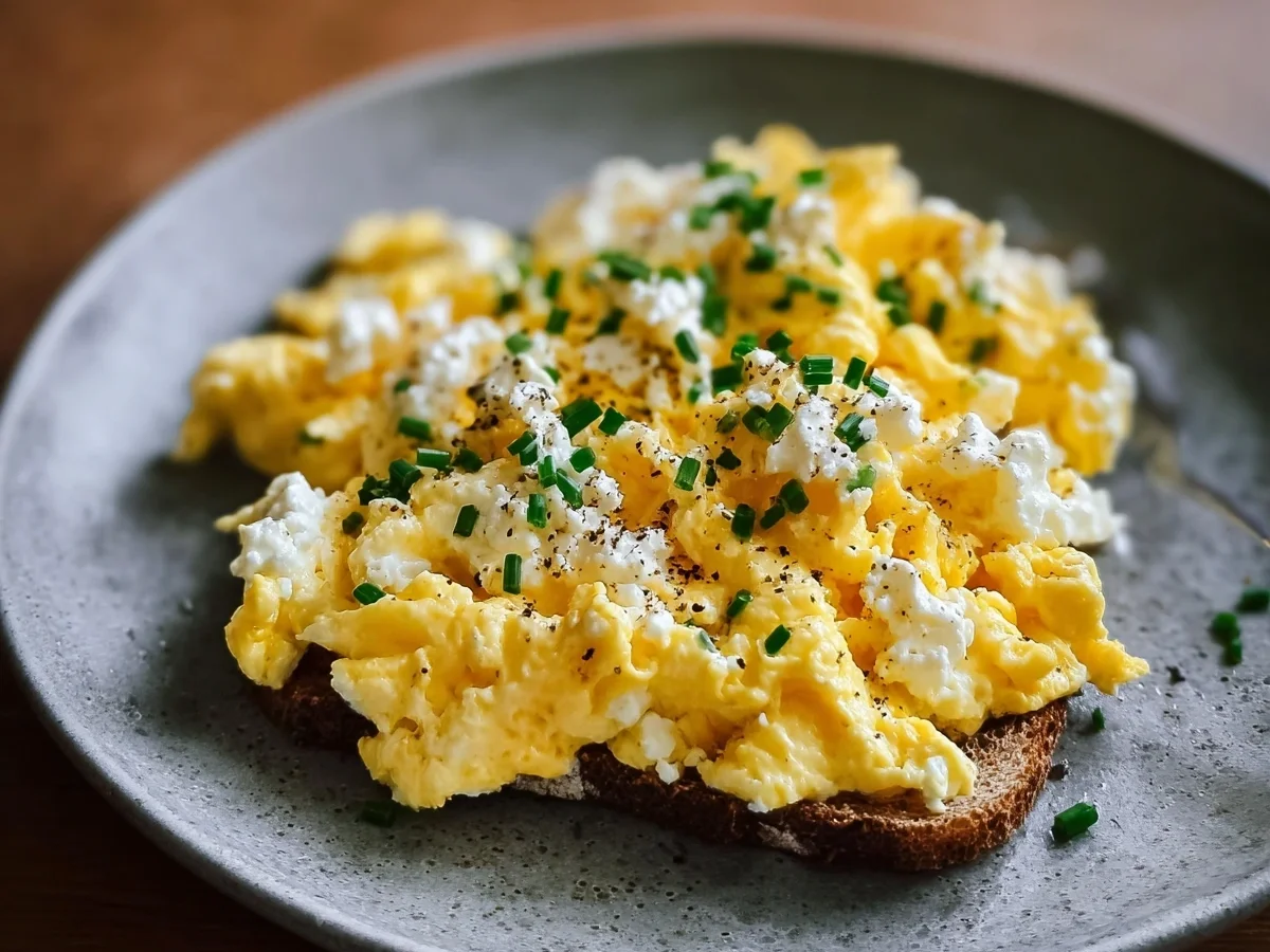 Protein Scrambled Eggs with Cottage Cheese - Image 1