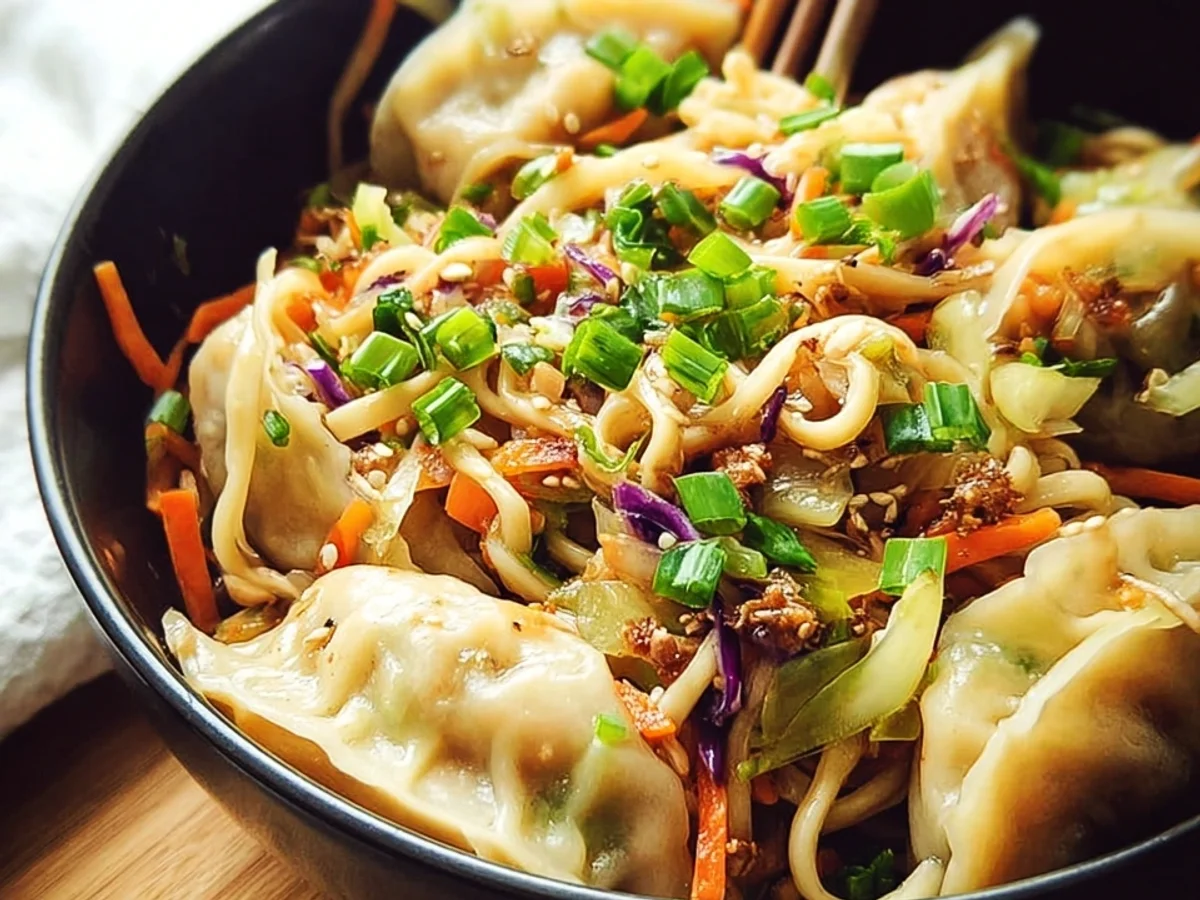 Quick Potsticker Noodle Bowls: Easy Asian Dinner - Image 2