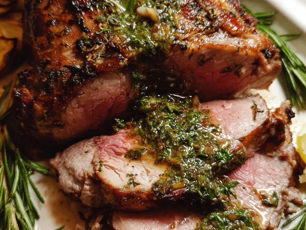 Roast Leg of Lamb Recipe: Tender, Flavorful Main Course - Image 1
