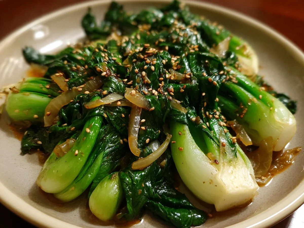 Sautéed Bok Choy with Garlic & Ginger - Image 2
