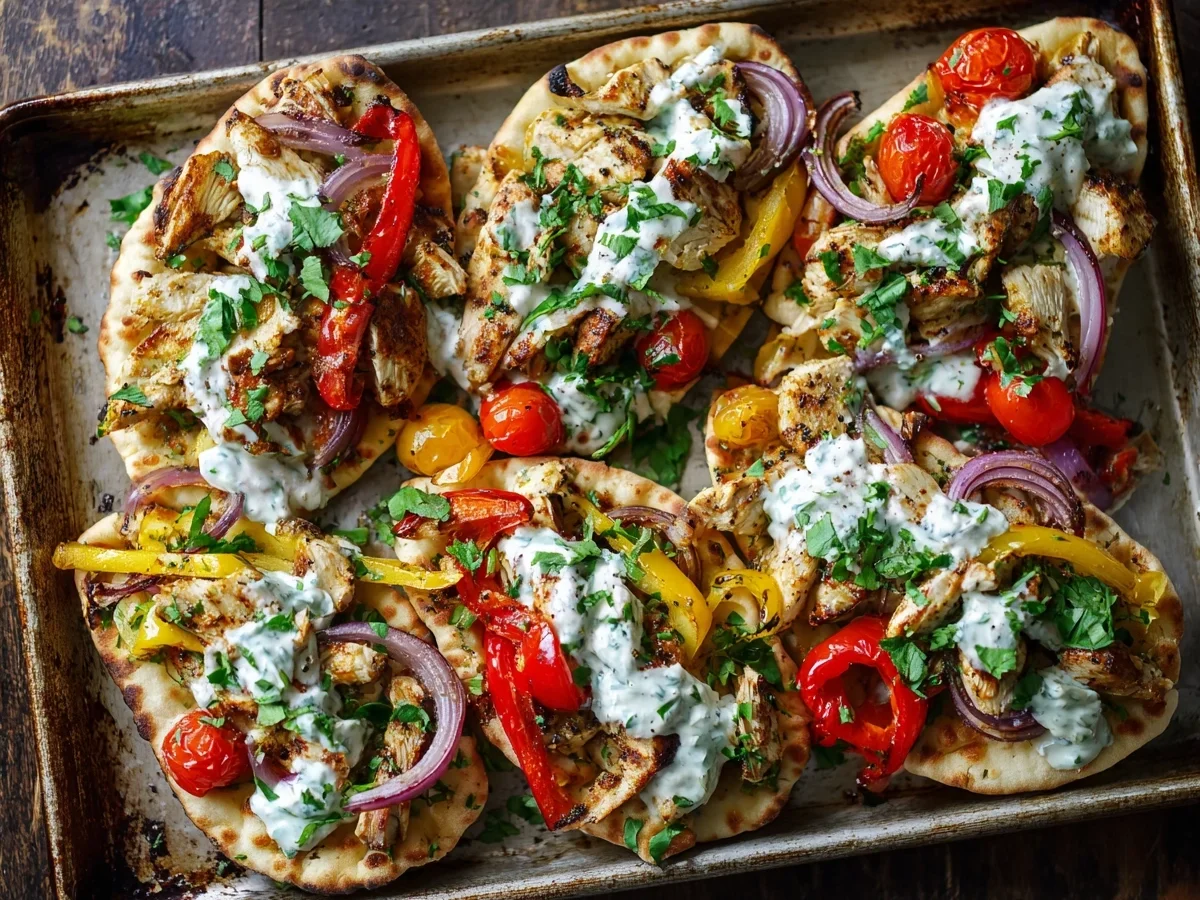 Sheet Pan Chicken Pitas with Herby Ranch: Quick Dinner - Image 2