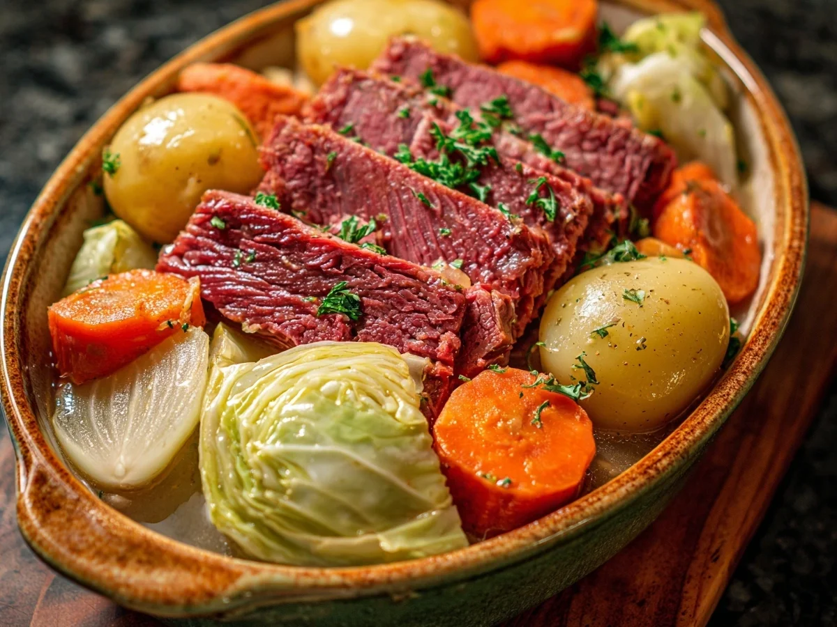Slow Cooker Corned Beef & Cabbage: Irish Classic - Image 2