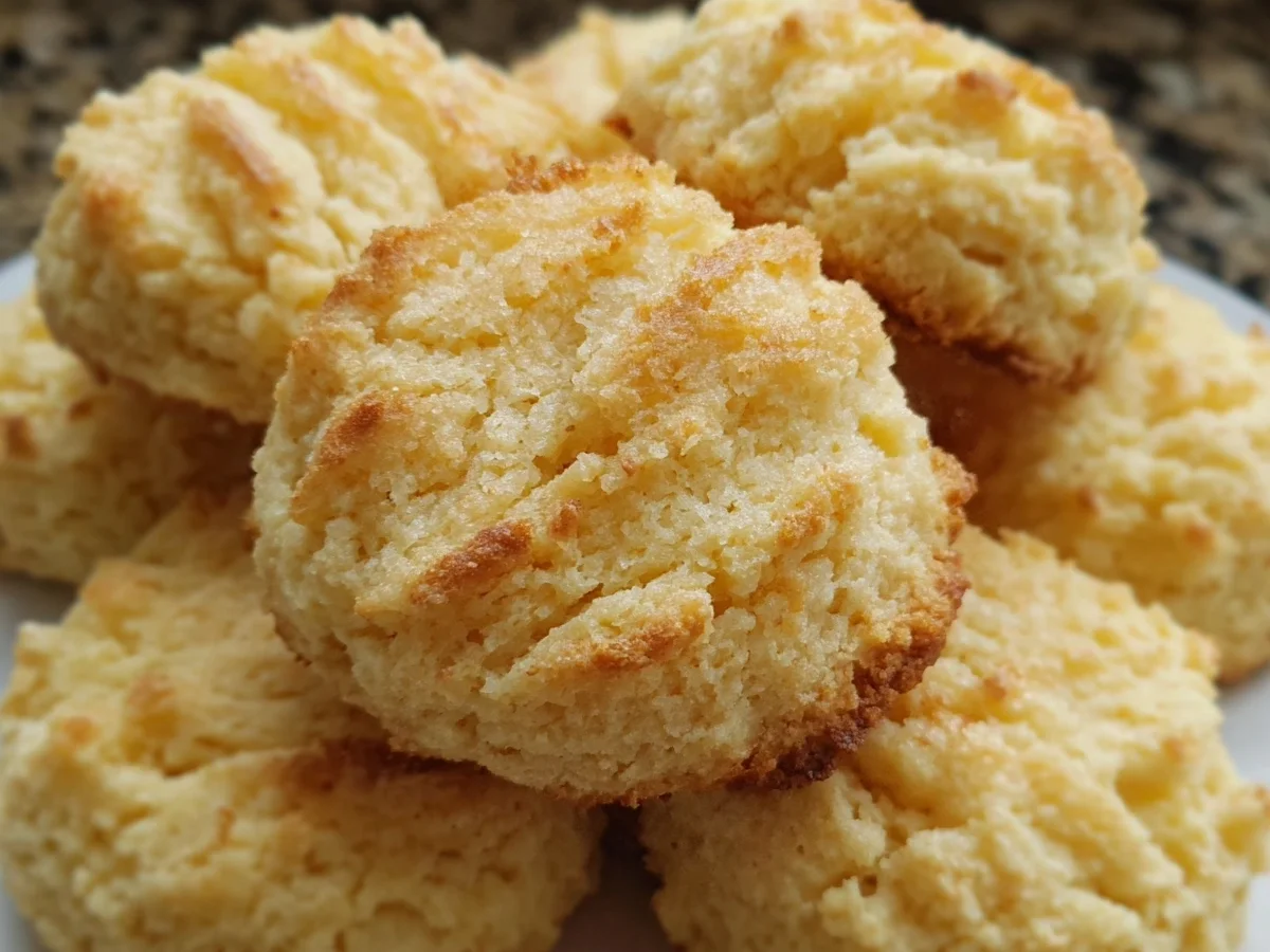 Soft Keto Cream Cheese Cookies with Lemon & Coconut Flour - Image 2