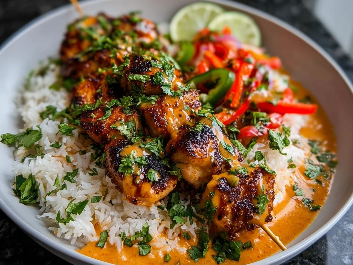 Sweet Chili Chicken Bowl with Zesty Coconut Lime Drizzle - Image 2