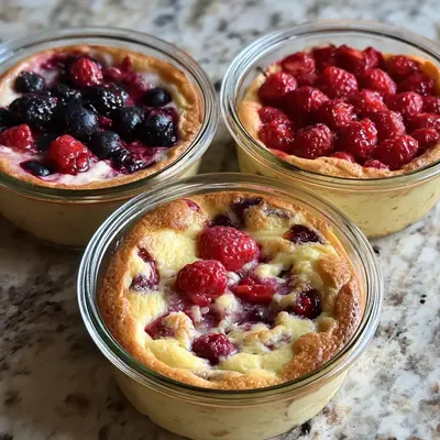 Baked Protein Pancake Bowls: High-Protein Breakfast