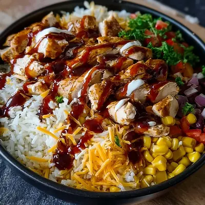 BBQ Ranch Chicken Bowl: Macro-Friendly & High Protein