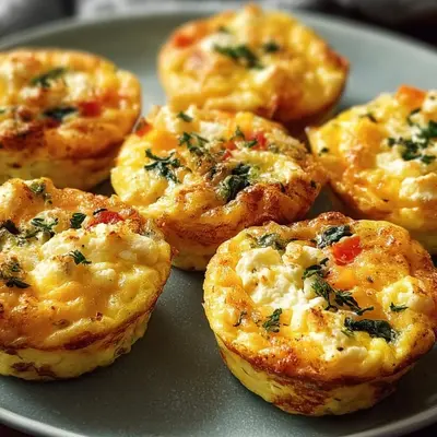 Cheesy Muffin Tin Cottage Cheese Egg Bites