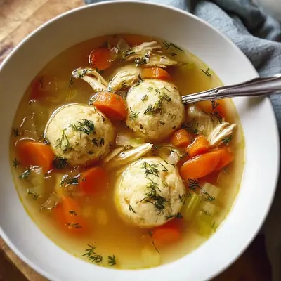 Classic Chicken Matzo Ball Soup Recipe