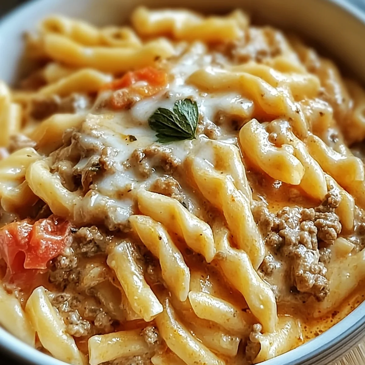 Creamy Rotel Pasta with Ground Beef: Easy Weeknight Dinner