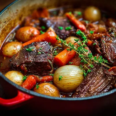 Dutch Oven Beef Stew: Hearty & Flavorful Recipe