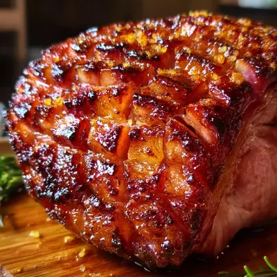 Easter Honey Baked Turkey Ham with Glaze