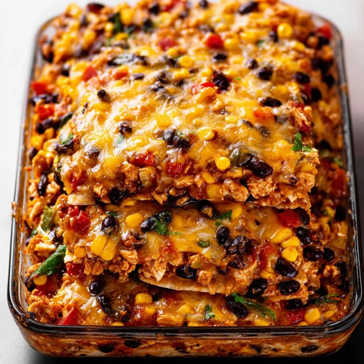 Easy Chicken Burrito Casserole: Quick Weeknight Meal