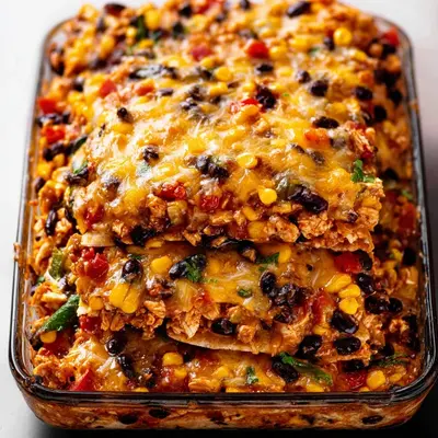 Easy Chicken Burrito Casserole: Quick Weeknight Meal