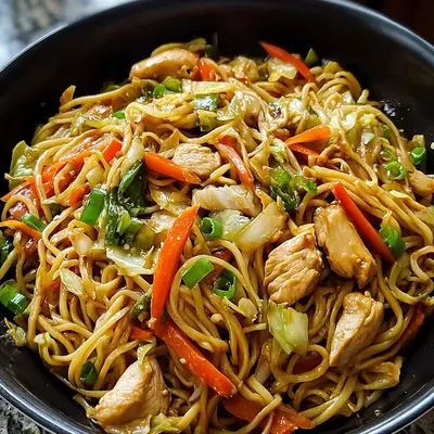 Easy Chicken Lo Mein Recipe