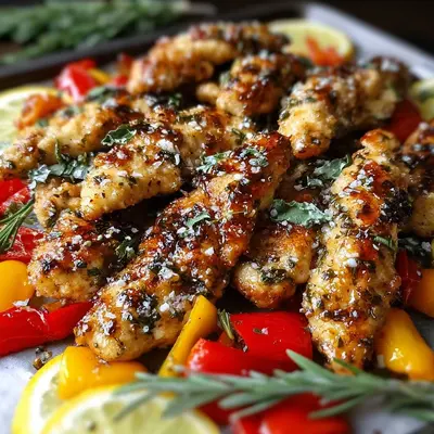 Easy Mediterranean Chicken Tenders