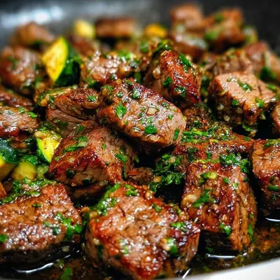 Garlic Butter Steak Bites: Quick & Low-Carb Dinner