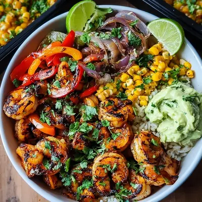 Grilled Shrimp Bowl: Flavorful & Meal Prep Friendly