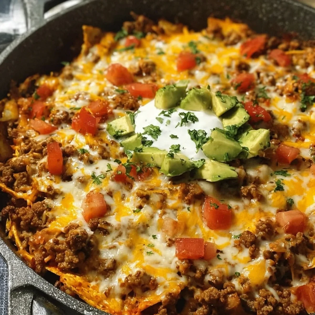 Ground Beef Enchilada Skillet: Easy One-Pan Dinner