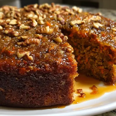 Healthy No-Sugar, No-Flour Carrot Cake Recipe