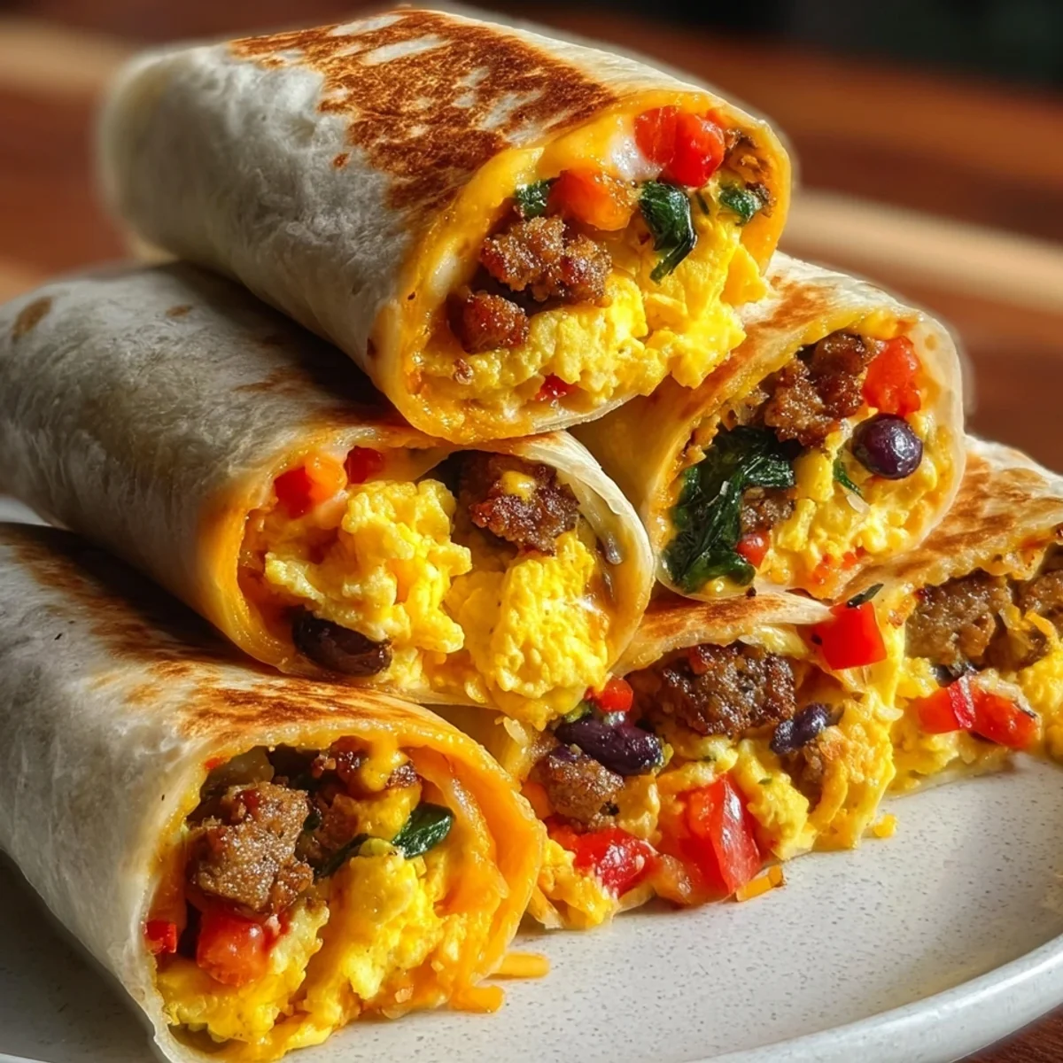 High-Protein Breakfast Burritos for a Fuel-Filled Day