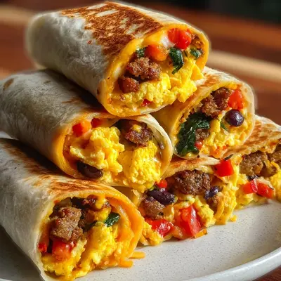 High-Protein Breakfast Burritos for a Fuel-Filled Day