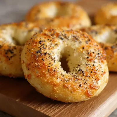 High Protein Cottage Cheese Bagels No Yeast