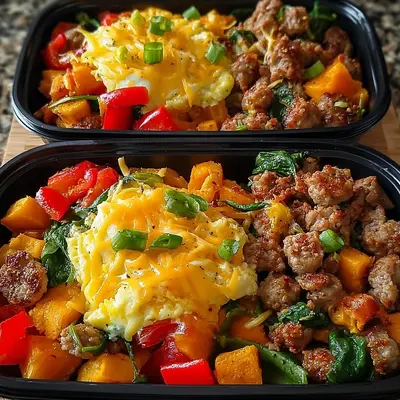 High Protein Freezer Breakfast Bowls for Busy Mornings