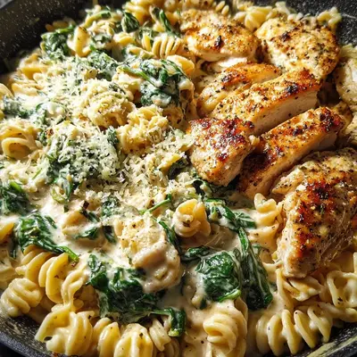 High Protein Garlic Parmesan Pasta Bowls
