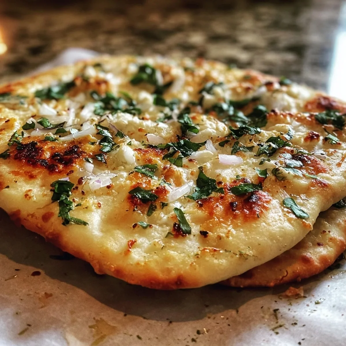 High Protein Gluten-Free Cottage Cheese Flatbread