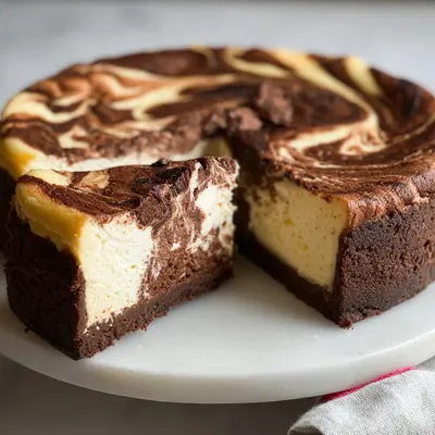 Keto Marble Cheesecake Swirl: Low-Carb & Sugar-Free Dessert