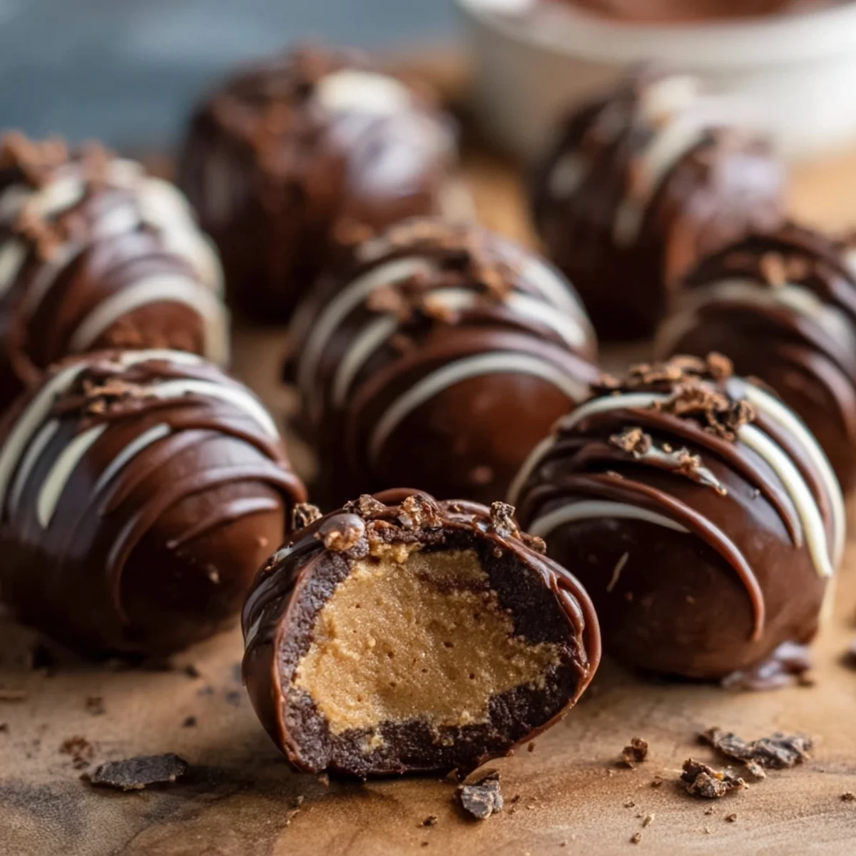 Keto Peanut Butter Chocolate Fat Bombs