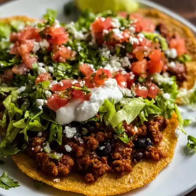 Low Calorie Tostadas: Quick, High Protein Meal