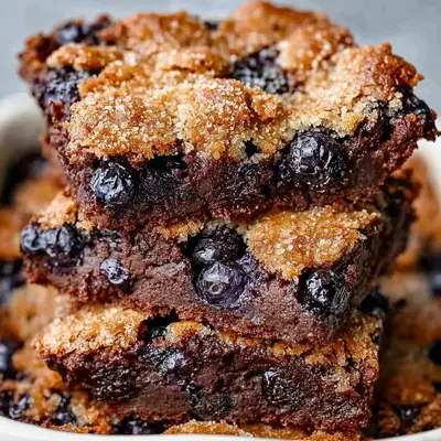 Low Carb Blueberry Dump Cake: Paleo & Keto Friendly