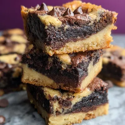 Low Carb Keto Brookies: Fudgy Brownie Cookie Bars