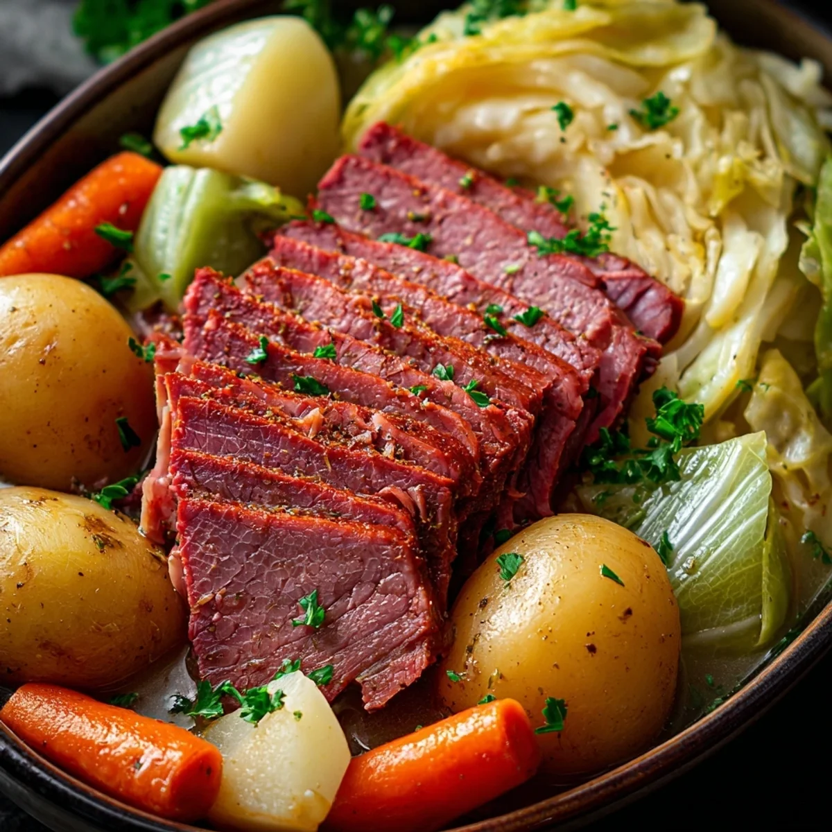 Slow Cooker Corned Beef & Cabbage: Irish Classic