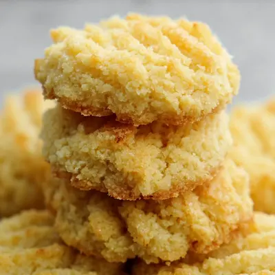 Soft Keto Cream Cheese Cookies with Lemon & Coconut Flour