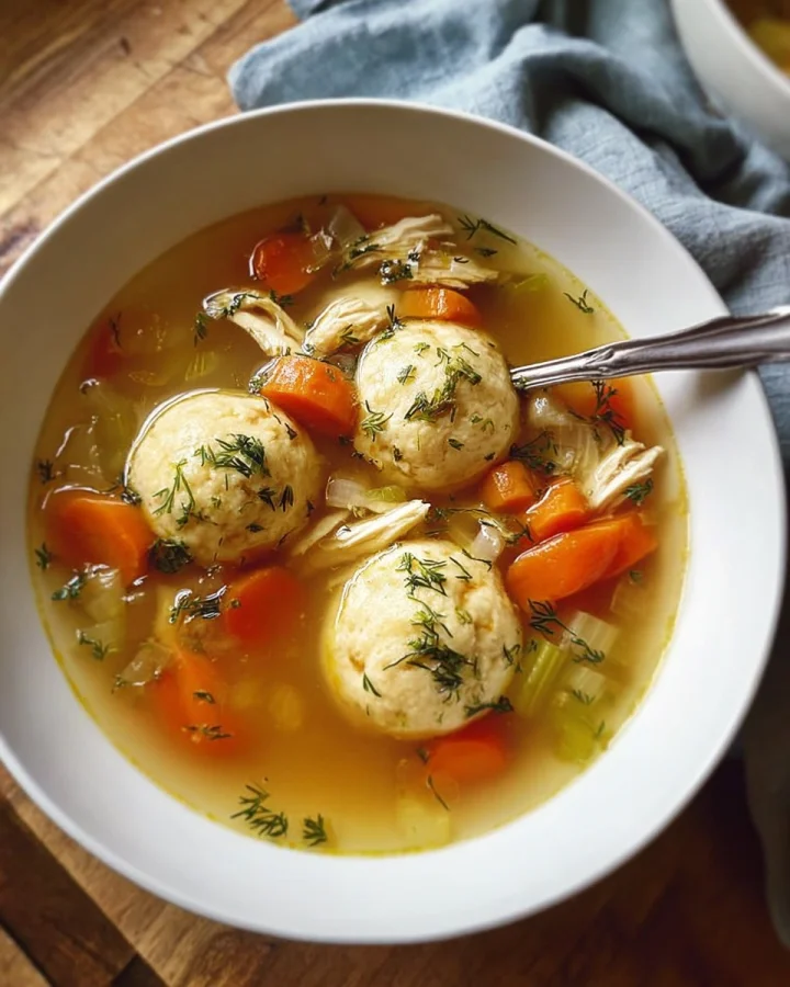 Classic Chicken Matzo Ball Soup Recipe