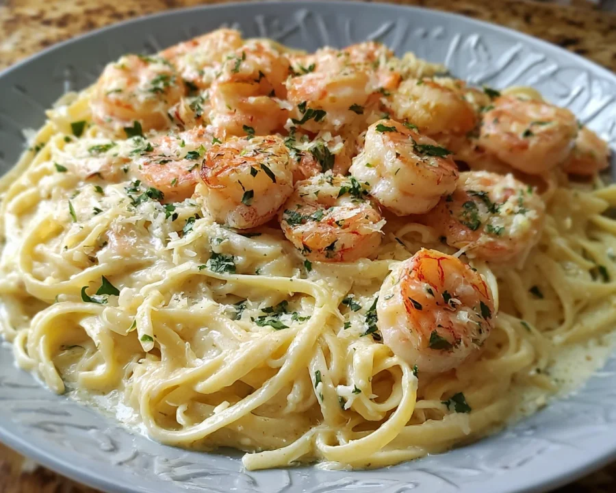 Creamy Garlic Shrimp Pasta: Quick 30-Minute Dinner