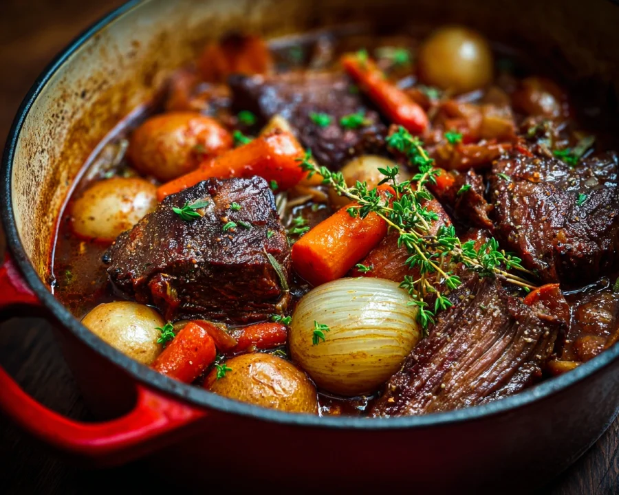 Dutch Oven Beef Stew: Hearty & Flavorful Recipe