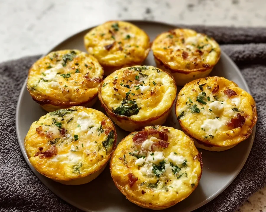Easy Cottage Cheese Egg Bites for Quick Breakfast