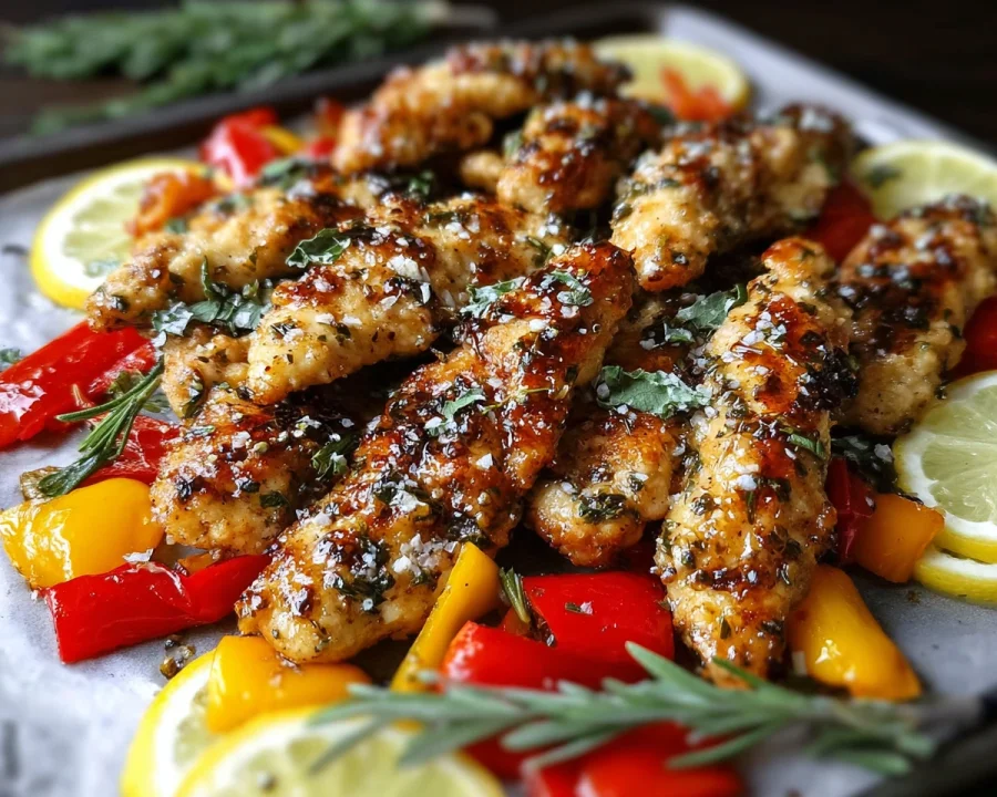 Easy Mediterranean Chicken Tenders