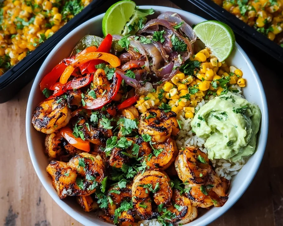 Grilled Shrimp Bowl: Flavorful & Meal Prep Friendly