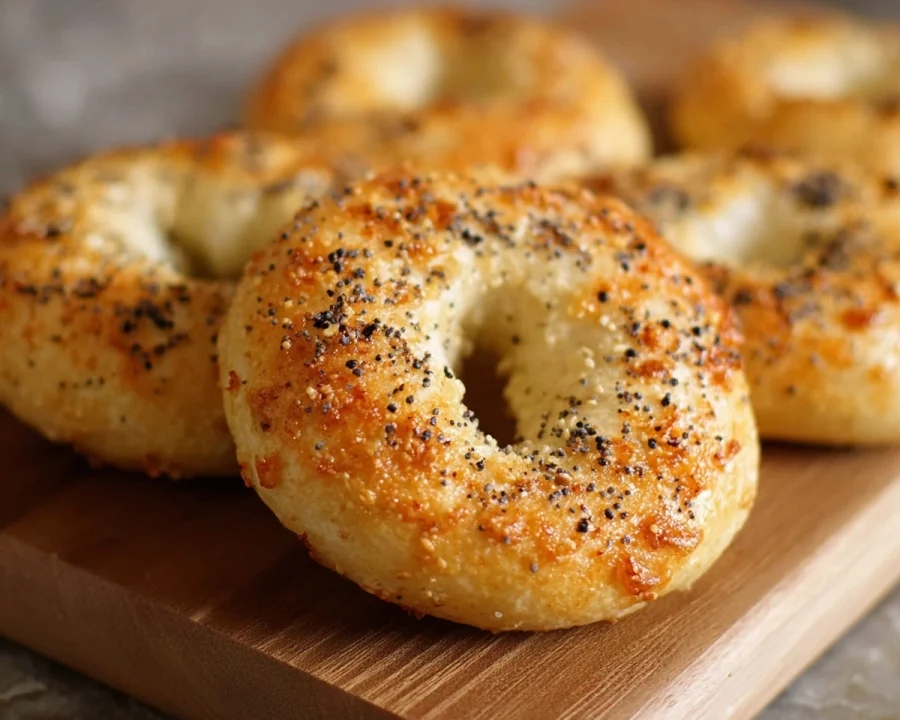 High Protein Cottage Cheese Bagels No Yeast